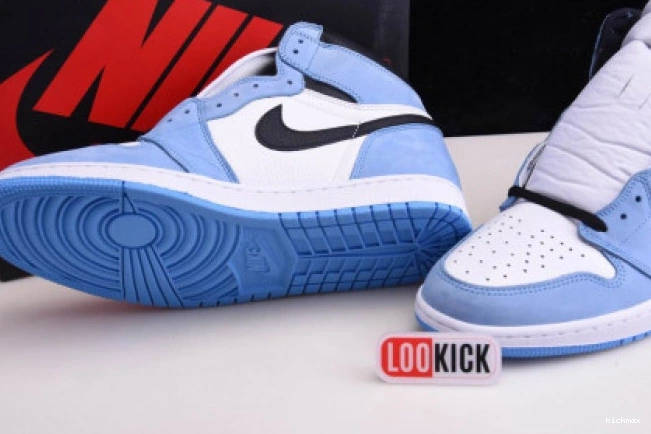 Rep 1 BLUE AIR 555088-134 BLACK RETRO HIGH UNIVERSITY JORDAN WHITE 0813